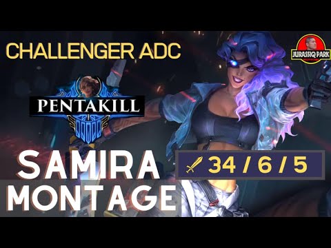 Rank 1 Samira Montage (by Ex ADC Pro Player)