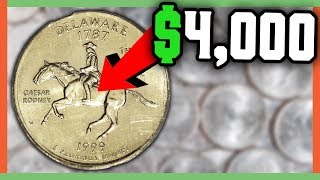 RARE STATE QUARTERS WORTH MONEY - RARE QUARTERS TO LOOK FOR!!