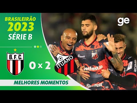 Gols e lances de Botafogo-SP x Ituano