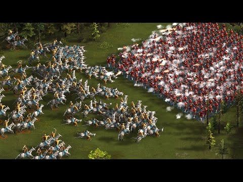 Cossacks 3 - 2v2v2 INSANELY BIG BATTLES | Multiplayer Gameplay