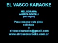 ANDREA BOCELLI - MELODRAMA - DEMO KARAOKE ...