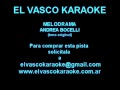 ANDREA BOCELLI - MELODRAMA - DEMO KARAOKE ...