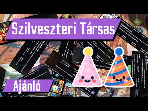 Szilveszteri Társasjáték ajánló 2025 Karácsony - PumiGame