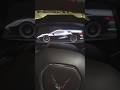 C8 Corvette Dash On Startup Corvette C8 Viral Shorts Trending Sportscar
