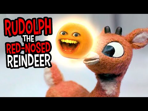 惱人的橙色 - 故事時間。紅鼻子馴鹿魯道夫！ (Annoying Orange - Storytime: Rudolph the Red Nosed Reindeer!)