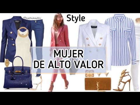 CÓMO VESTIR BIEN MODA ELEGANTE 2022 CÓMO VESTIR A LOS 40 AÑOS LOOKS PARA MUJER | TENDENCIAS DE MODA