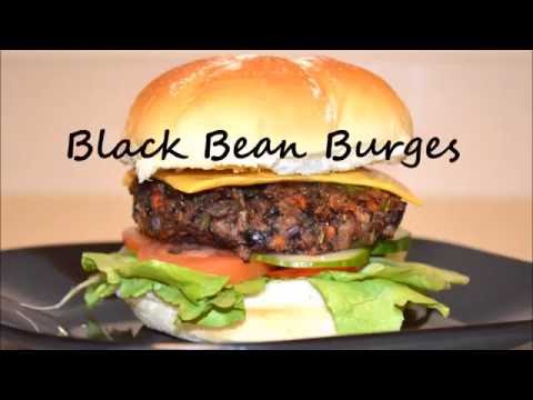 Black bean burger | How to Make Black Bean Veggie Burgers | black bean burger recipe