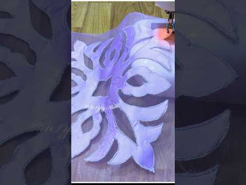 😍Silk Cutwork & Applique work #shorts #viralvideo #shortsvideo