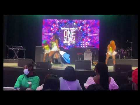 Queennak Performing at the One Africa Music Fest, Representing Sierra Leone Music