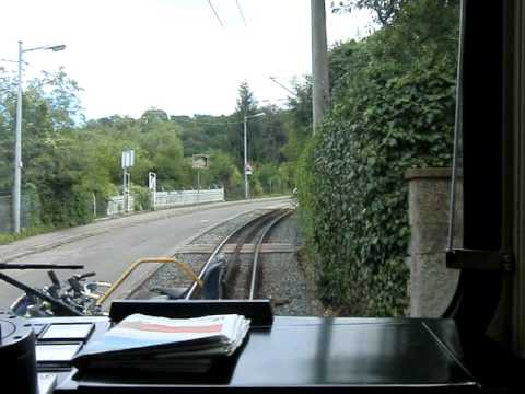 Stuttgarter Zahnradbahn- aufwärts