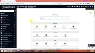 Basic Webuzo Settings [How to]