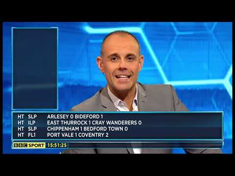 BBC Final Score - Saturday 21st September 2013