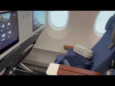 Lufthansa's new Allegris cabin: Premium Economy - Airbus A350