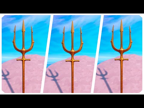 Claim your Trident at Coral Cove ALL LOCATIONS - Fortnite Aquaman Challenge