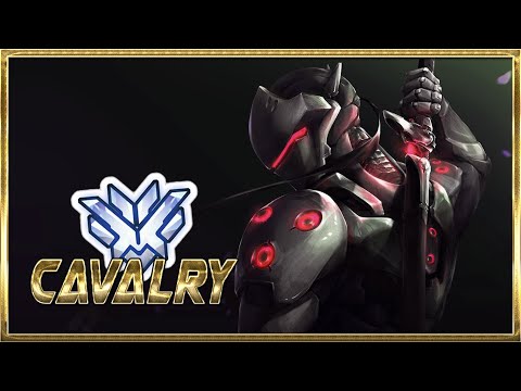 "CAVALRY" Best Genji Moments - Overwatch Montage