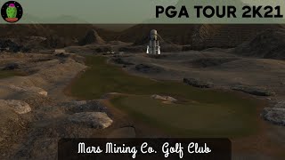 PGA2K21 - Mars Mining Co. Golf Club