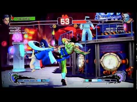 SSF4 AE 2012: JZGUNZ44 (Rose) vs giraux (Vega)