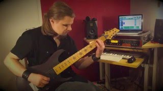 Dream Theater - The Walking Shadow - Guitar cover by Janne V. from Fireproven