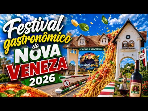 Festival Gastronômico de Nova Veneza 2026