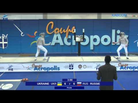 COUPE ACROPOLIS 2016 SWT Final Ukraine UKR vs Russie RUS