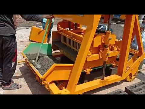 C C Block Making Machine (Semi Automatic)