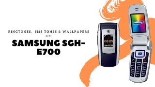 Samsung SGH-E700 - Ringtones, SMS Tones & Wallpapers
