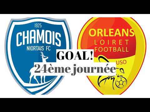 Chamois Niortais - US Orléans [(2)-0] GOAL 83' (Valentin Jacob) 24ème journée 2019/20