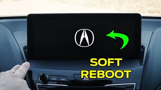 How to Reboot the Screen in Acura cars