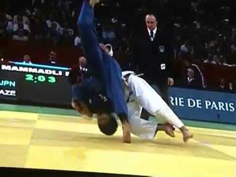 JUDO 2007 Tournois de Paris: Elnur Mammadli (AZE) - Yusuke Kanamaru 金丸 雄介 (JPN)