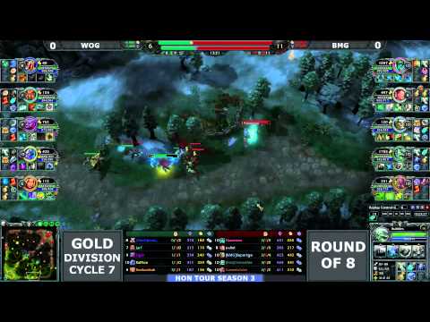 HTS3 Gold Cycle 7 Ro8 WoG vs. BMG Game 1