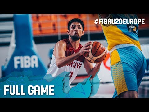 Turkey v Ukraine - Full Game - Classification 9-10 - FIBA U20 European Championship 2017