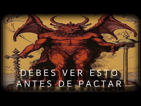 ¿Vale la pena hacer PACTO con demonios? . El precio es muy alto...