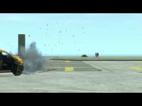 GTA IV - Taxi Crash Test