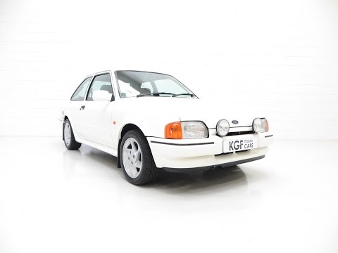 An Enthusiast Owned Ford Escort RS Turbo Series 2 with a Huge History File - SOLD!