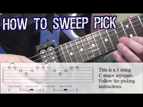 How to Sweep Pick: Beginner's Guide