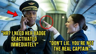 Flight Attendant Accuses a Black Pilot of Lying— Then He Makes One Call, And She’s Fired on the Spot