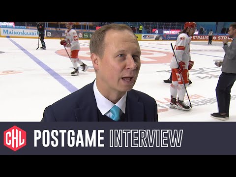 Postgame interviews: Lahti Pelicans - HC Oceláři Třinec