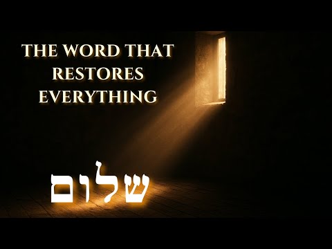 The Hidden Meaning of “Shalom”: This Hebrew Secret Will Transform Your Faith | Revelation Road