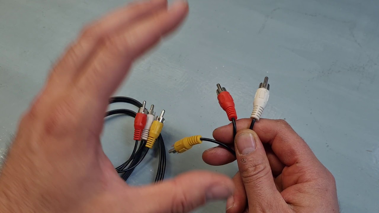 Watch Cable RCA / Amarillo video , rojo y blanco Sonido estereofónico / Cables audio y video / imagen Now Cable RCA / Amarillo video , rojo y blanco Sonido estereofónico / Cables audio y video / imagen