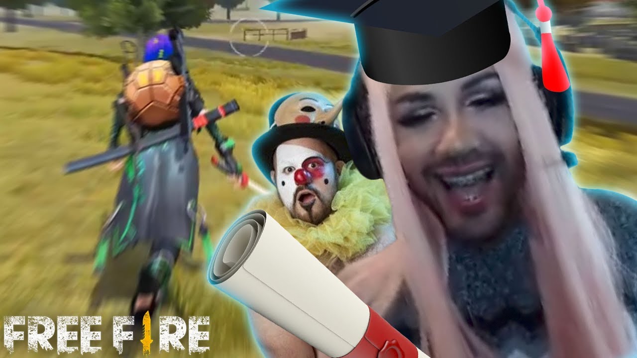 DIPLOMADAS EM PEGAR NA PISTOLA! | Free Fire - Samira Close