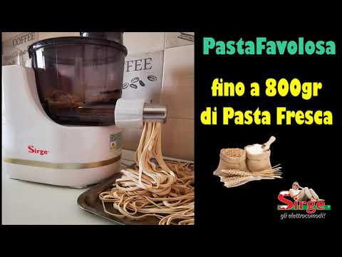 Macchina per pasta PASTAFAVOLOSA 18 Trafile 220 Watt con bilancia