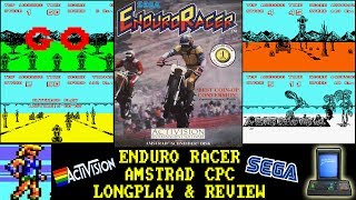 [AMSTRAD CPC] Enduro Racer - Longplay & Review
