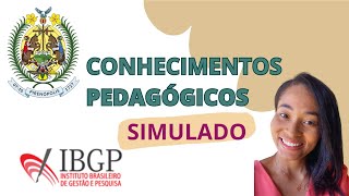 SIMULADO BANCA IBGP - PIRENÓPOLIS - GO