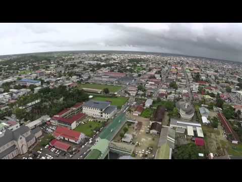 Paramaribo Surinam - From the Sky (High 