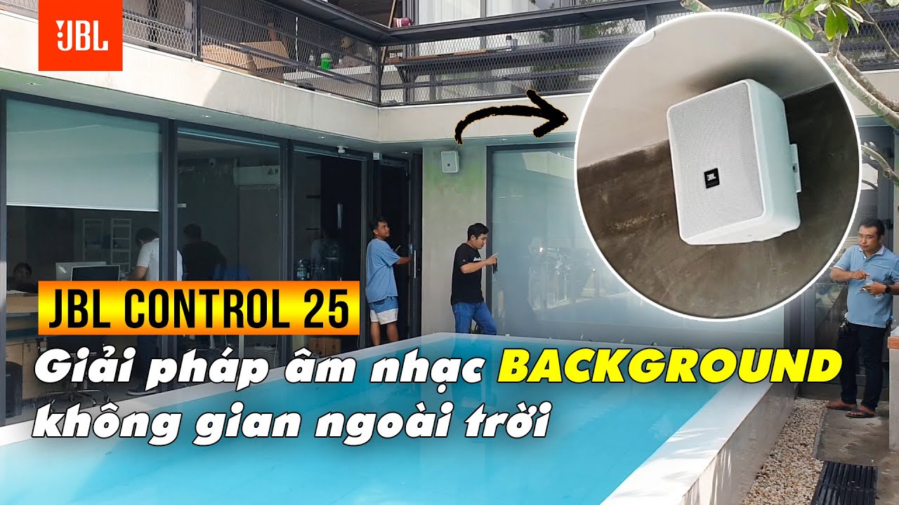 video Loa JBL Control 23-1 chính hãng 0