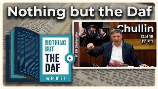 CHAZARAH - Chullin Daf 18 | "Nothing but the Daf"