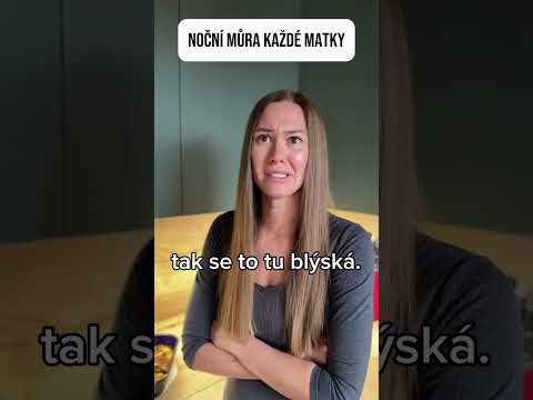 Noční  můra každé matky 🫣 #mamahumor #mama #funny