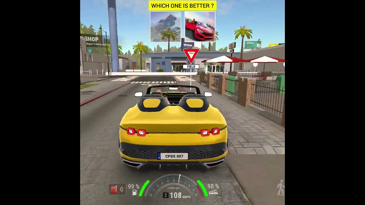 Car Crash Test? FlexicX Vs Car Parking Driving School Simulator #carcrash #cpds #cargames #cargame
