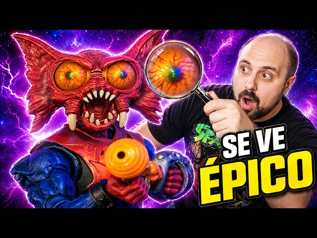 Vídeo relacionado con Masters of the Universe MOTU New Eternia Man-At-Arms Figura de acción con accesorios, juguete +6 años (Mattel HYC48)