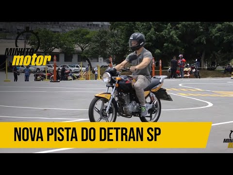 Conheça a nova pista para provas práticas de moto do Detran.SP